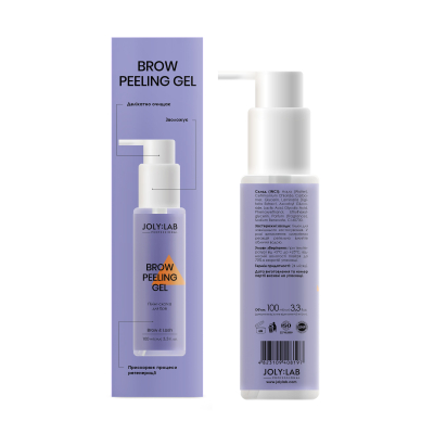 Пілінг-скатка для брів Brow Peeling Gel Joly:Lab 100 мл